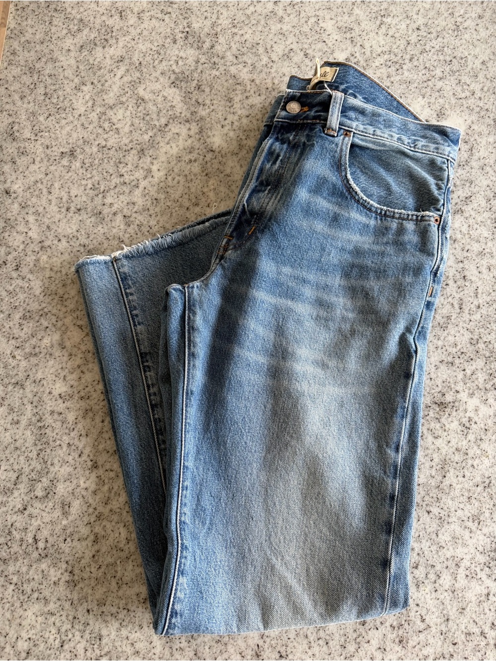 Madewell Dean Easy Straight Jean
